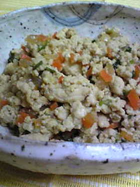 炒り豆腐♡たっぷりご飯にかけちゃって~!