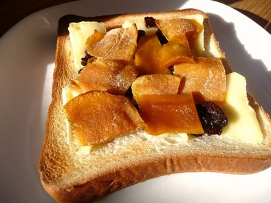 フルーツ＆カマンベールチーズトースト♪の写真