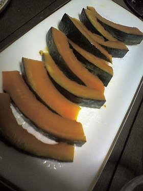 カボチャの甘煮