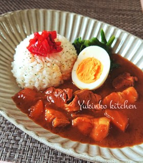 圧力鍋でトロトロカレーライス