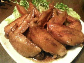 簡単♪てりてり手羽の甘辛煮♪