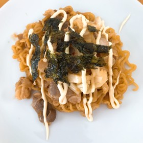 辛ラーメンdeやきそば