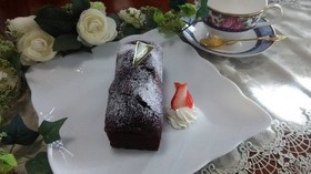 しっとりビターな大人ガトーショコラ