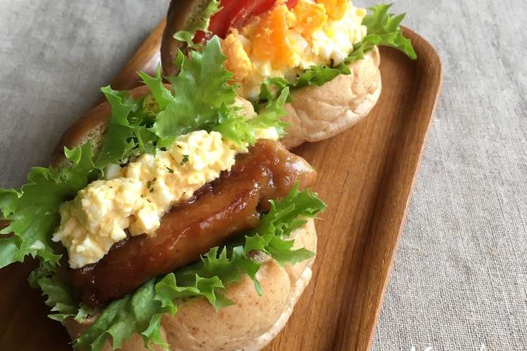 照り焼きチキン 卵サラダ サンド レシピ 作り方 By カリンダ クックパッド 簡単おいしいみんなのレシピが360万品