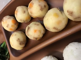 離乳食~幼児食 衣なしコロッケ♫