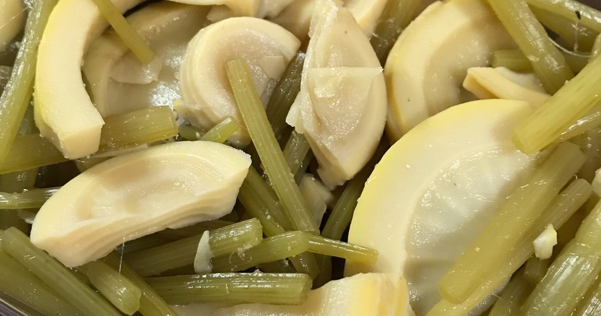 超簡単 タケノコとふきの煮物 レシピ 作り方 By 鯛焼き クックパッド
