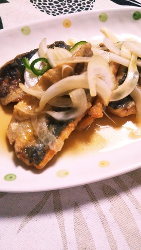酸っぱくない♡鯵の南蛮漬け