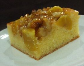 マロンとナッツのベイクドケーキ