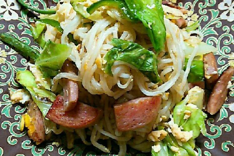 春キャベツの素麺チャンプルー レシピ 作り方 By Manmat クックパッド 簡単おいしいみんなのレシピが371万品