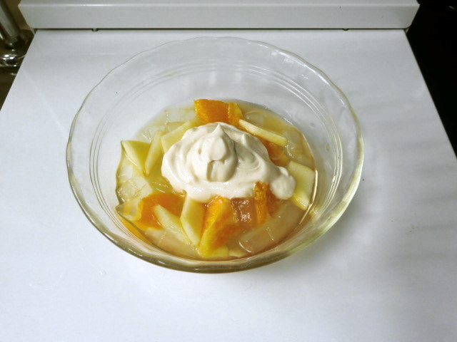 アロエフルーツポンチ豆乳クリームの画像