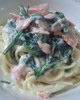 ✿サーモンとほうれん草のクリームパスタ✿