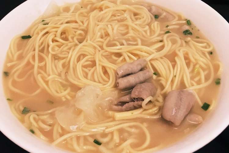 100円ローソンで大盛モツ豚骨ラーメン レシピ 作り方 By クック5t0ibw クックパッド 簡単おいしいみんなのレシピが352万品