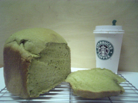 スタバ★抹茶 ティー ラテ食パン