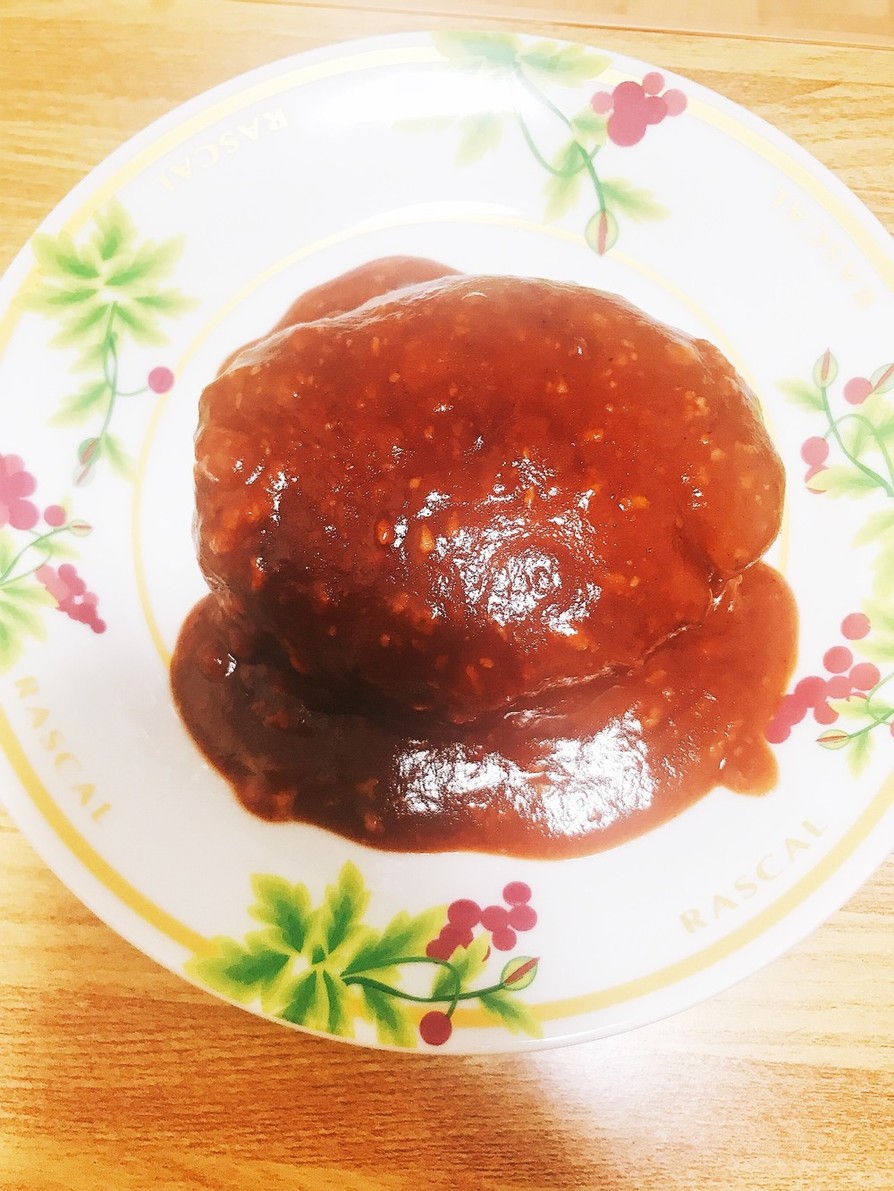 大豆のお肉のふんわりジューシーハンバーグの画像
