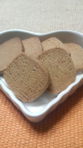 サクサク白ゴマきな粉クッキー