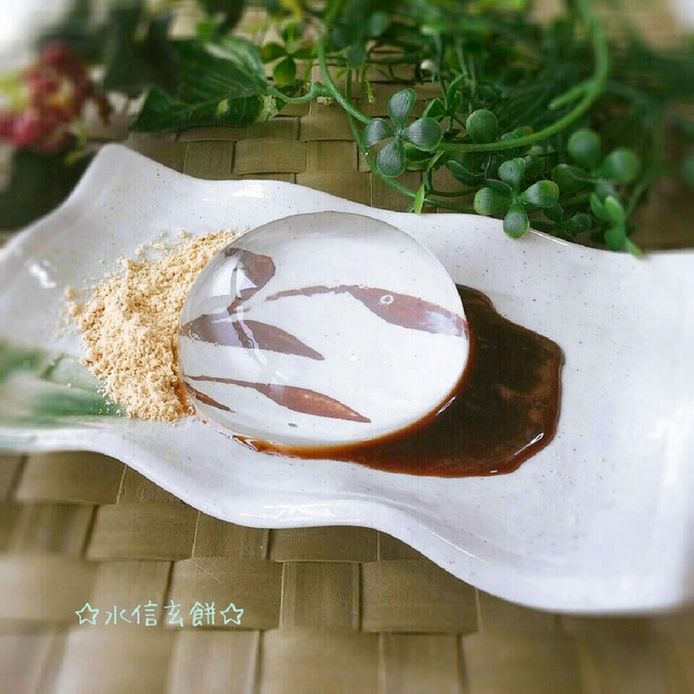 水信玄餅風 天使の涙 レシピ 作り方 By Maron クックパッド 簡単おいしいみんなのレシピが371万品