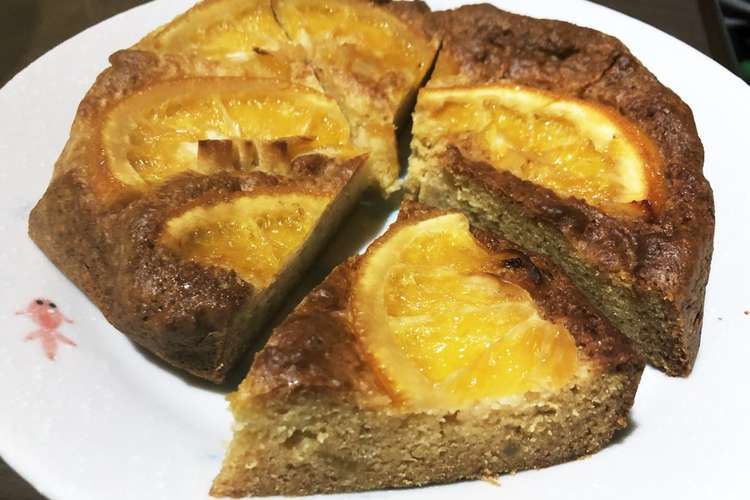 米粉の甘夏ケーキ 今日の料理アレンジ レシピ 作り方 By げんた猫 クックパッド