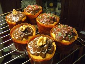 チョコチップカップケーキ