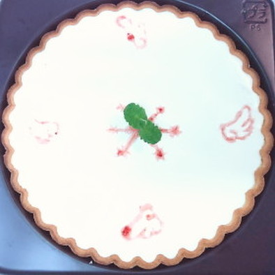 CCさくら＠千春ちゃんのレアチーズケーキの写真