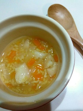 離乳食後期 白身魚と野菜のとろとろ煮