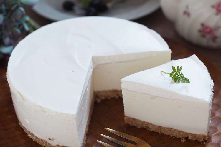 ケーキ レシピ レアチーズ