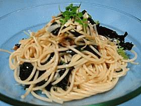 和えるだけ!の若竹パスタ