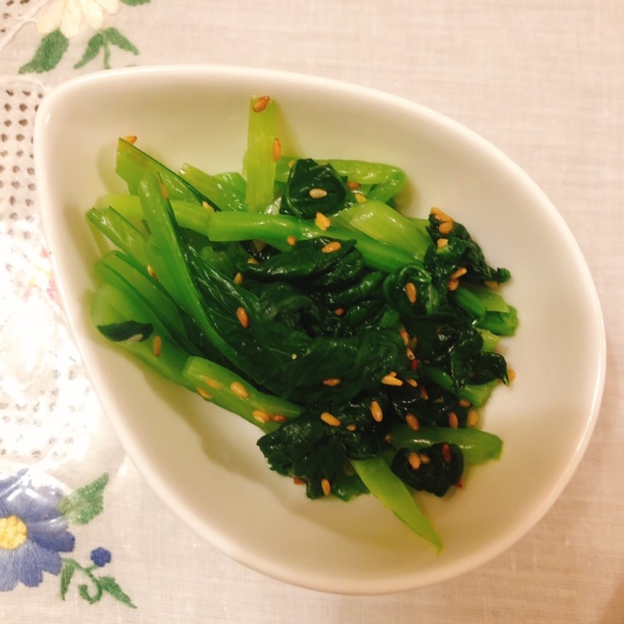 小松菜のナムル※ママの画像