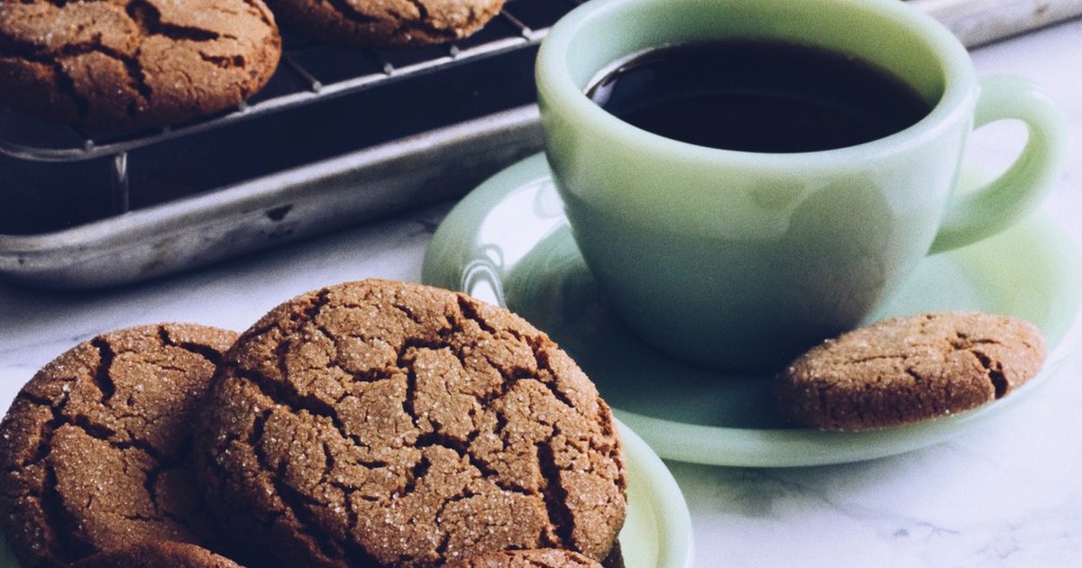 ジンジャースナップクリームクッキーカップのレシピ