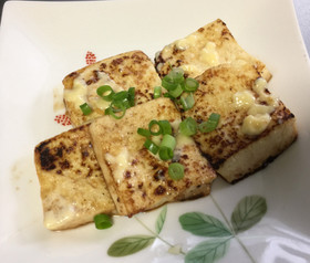 豆腐焼きめんつゆマヨ 豆腐だけ お弁当