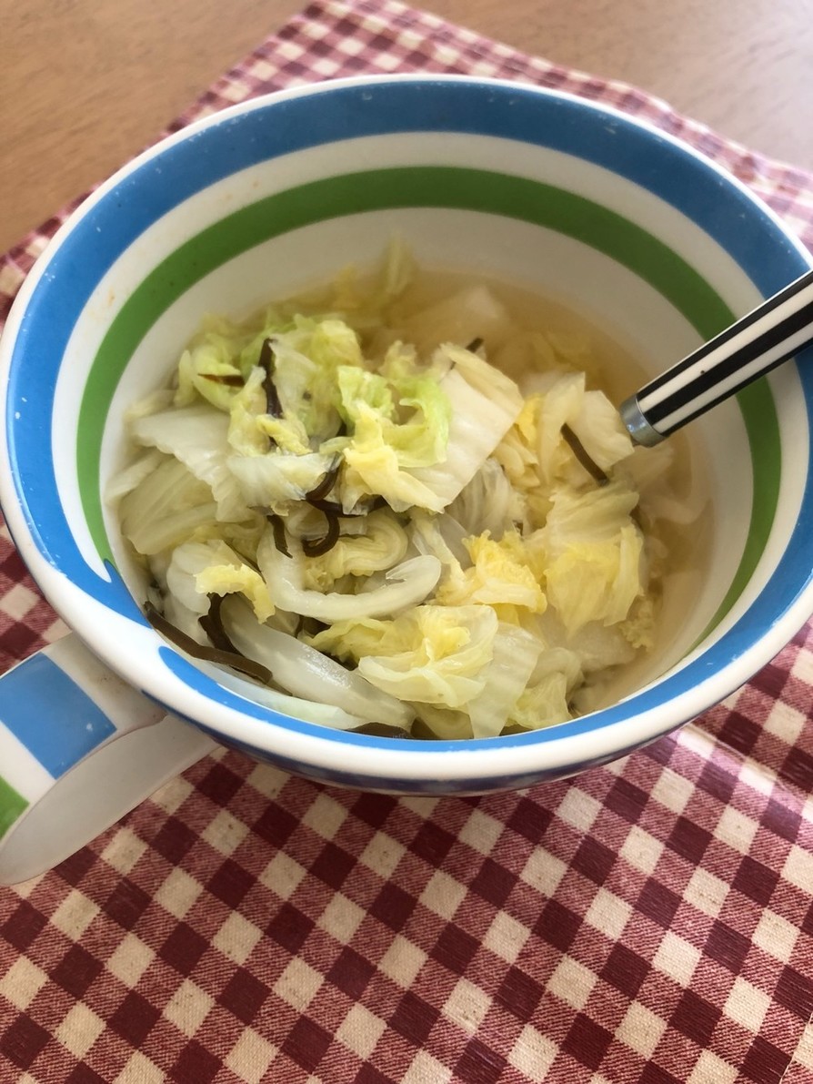 簡単あっさり♡白菜スープの画像