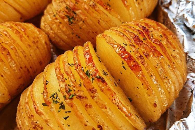 レンジとトースターでハッセルバックポテト レシピ 作り方 By Yukaば ば クックパッド 簡単おいしいみんなのレシピが360万品