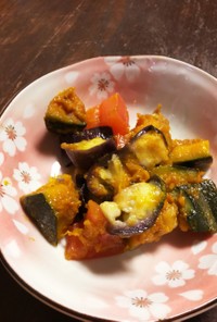 かきもと家の夏野菜バルサミコ酢サラダ