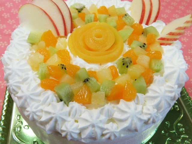 フルーツデコレーションケーキpart2 レシピ 作り方 By 夏海 空良 クックパッド 簡単おいしいみんなのレシピが360万品