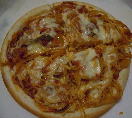 パスタdeピザの画像