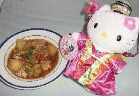 変わり肉じゃが第2段!!韓国ピリ辛肉じゃが(タットリタン)