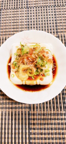 ごま油香る、冷奴!
