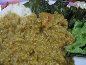 【低カロリー】キーマ風おからカレー