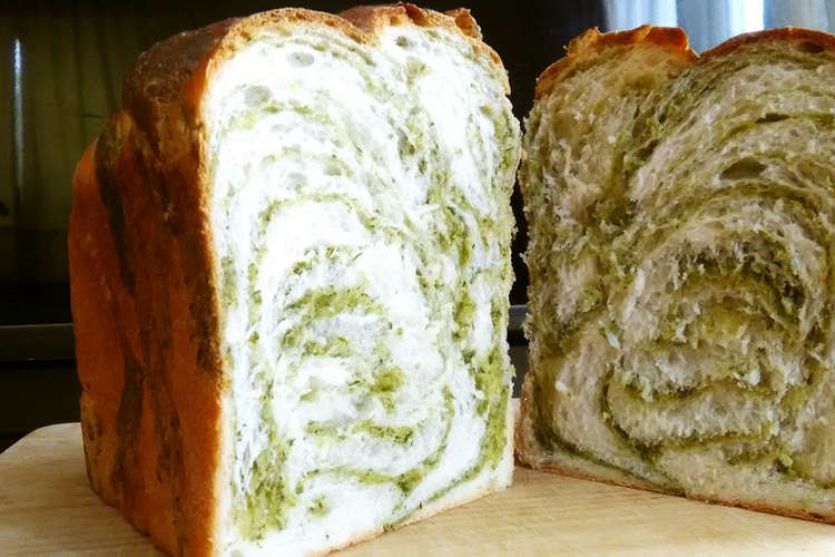 生よもぎ マーブル食パン レシピ 作り方 By Gsdsubaru クックパッド 簡単おいしいみんなのレシピが359万品