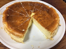かんたん糖質制限チーズケーキ