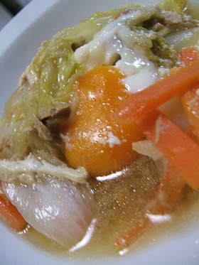 母の味。白菜とシーチキン