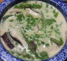 こごみの茶碗蒸し