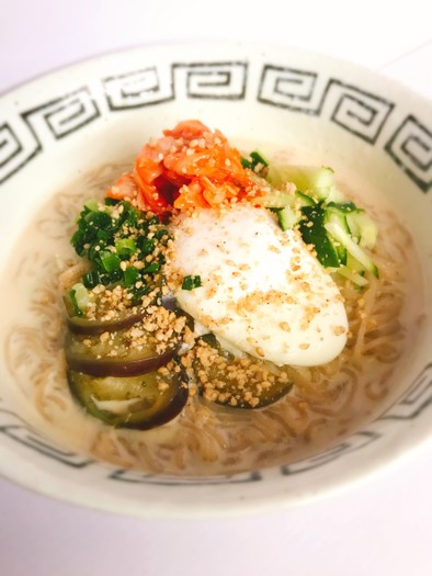 ふるる冷麺で簡単コングクス(韓国豆乳麺)の写真