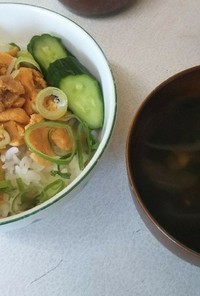 ウニご飯（血管ダイエット食1225）