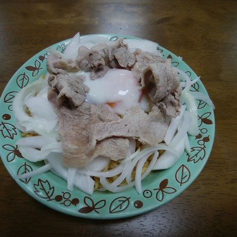 豚たま混ぜ麺