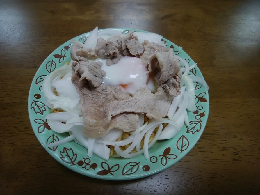 豚たま混ぜ麺の画像