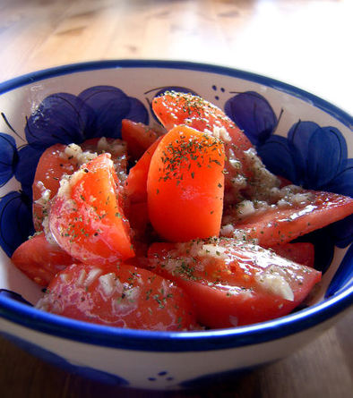 アンチョビトマトの写真