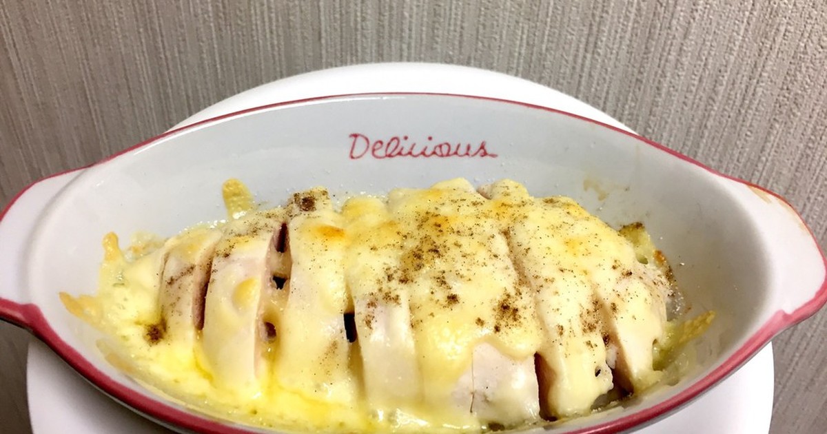 超簡単 サラダチキンのチーズ焼き レシピ 作り方 By きゅあぴっぴ クックパッド 簡単おいしいみんなのレシピが352万品