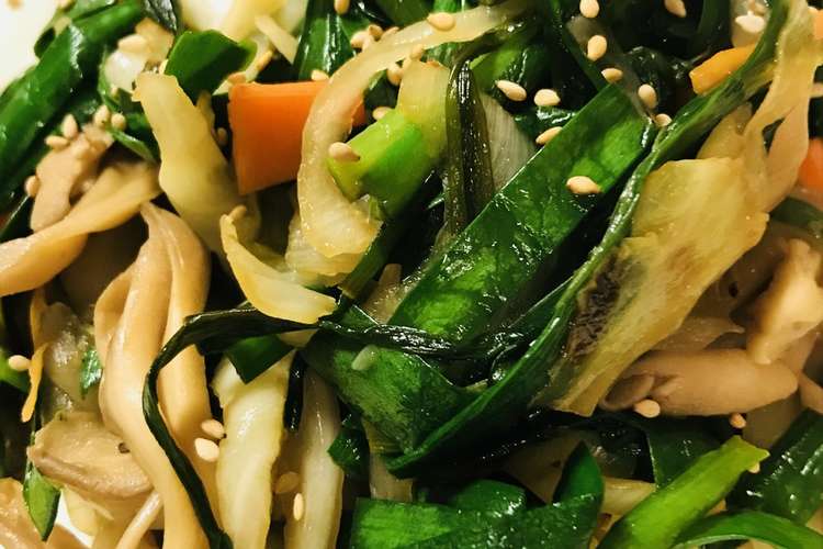 野菜だけ炒め ニラと四品目の炒めもの レシピ 作り方 By Bistromiti クックパッド 簡単おいしいみんなのレシピが358万品