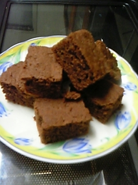 市販のアーモンドチョコで☆ブラウニー