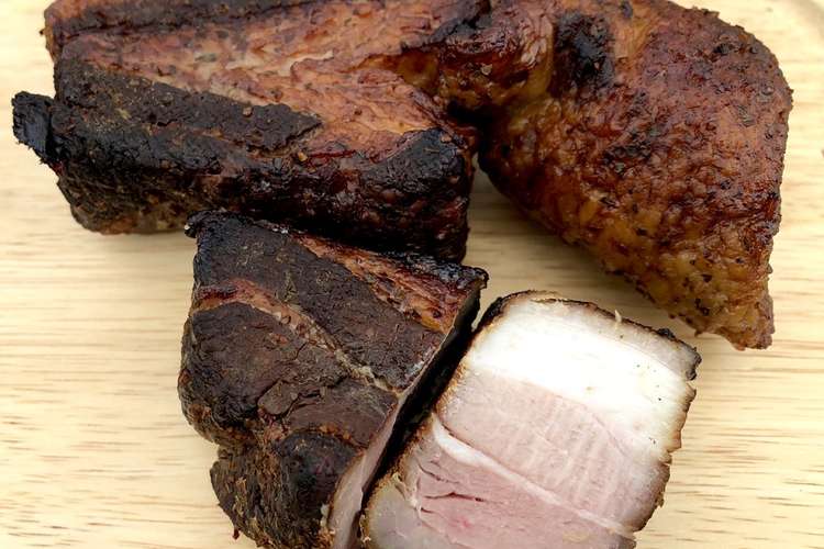 Apeluca 豚バラ肉ブロックの燻製 レシピ 作り方 By そやじ クックパッド 簡単おいしいみんなのレシピが364万品